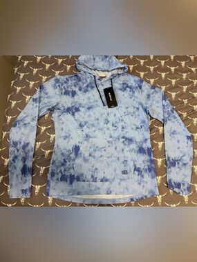 Blackstrap - Aspect light weight hoodie pullover women’s L tye dye